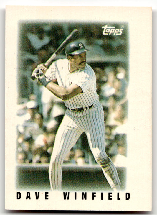 Dave Winfield - #29 - 1986 Topps Major League Leaders Minis - Topps