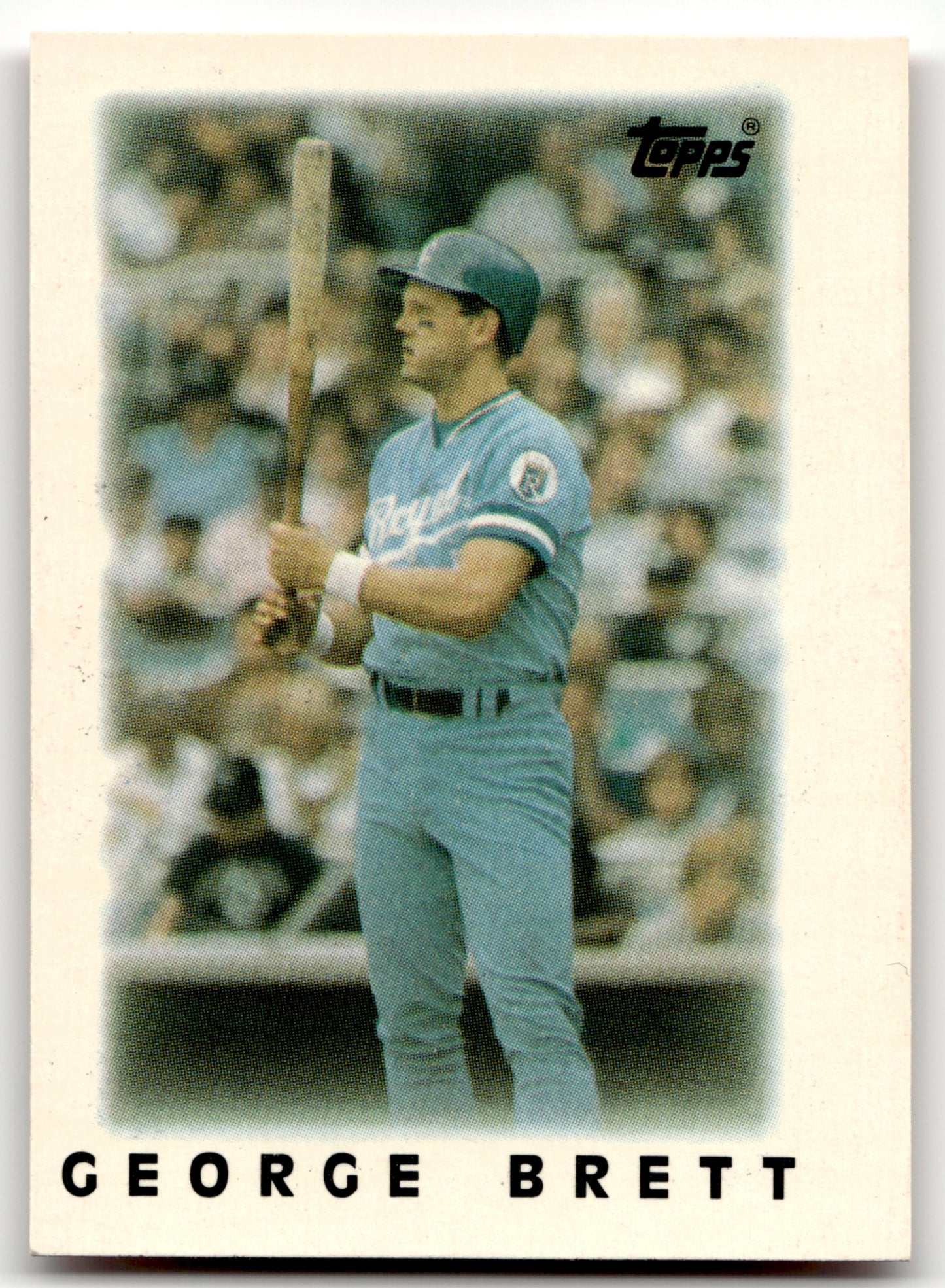 George Brett - #18 - 1986 Topps Major League Leaders Minis - Topps