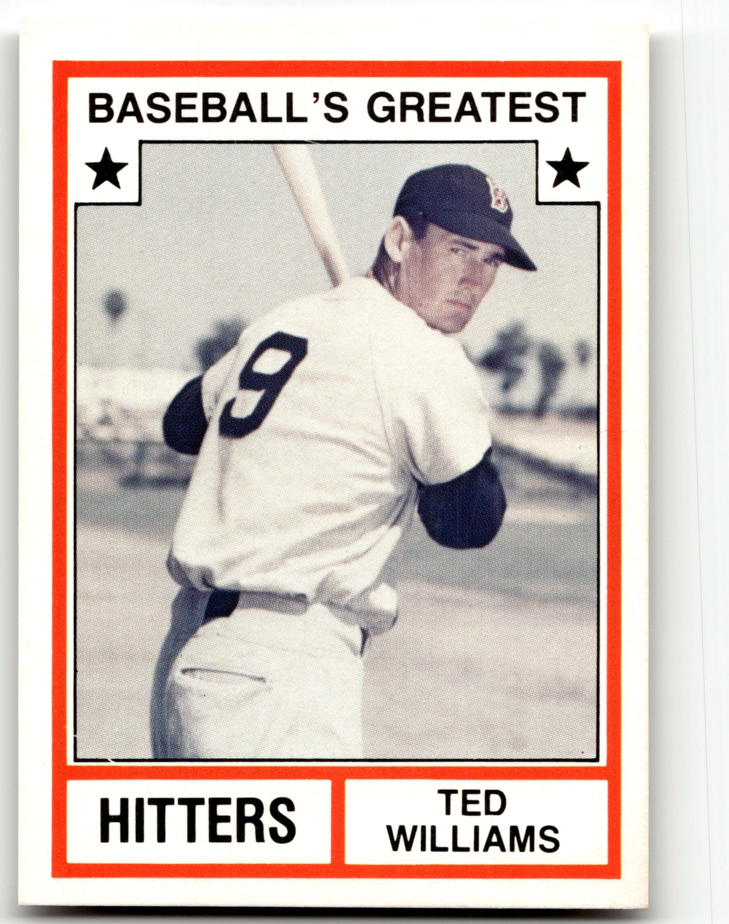 Ted Williams - #1 - 1982 TCMA Baseball's Greatest Hitters (White Backs) - TCMA