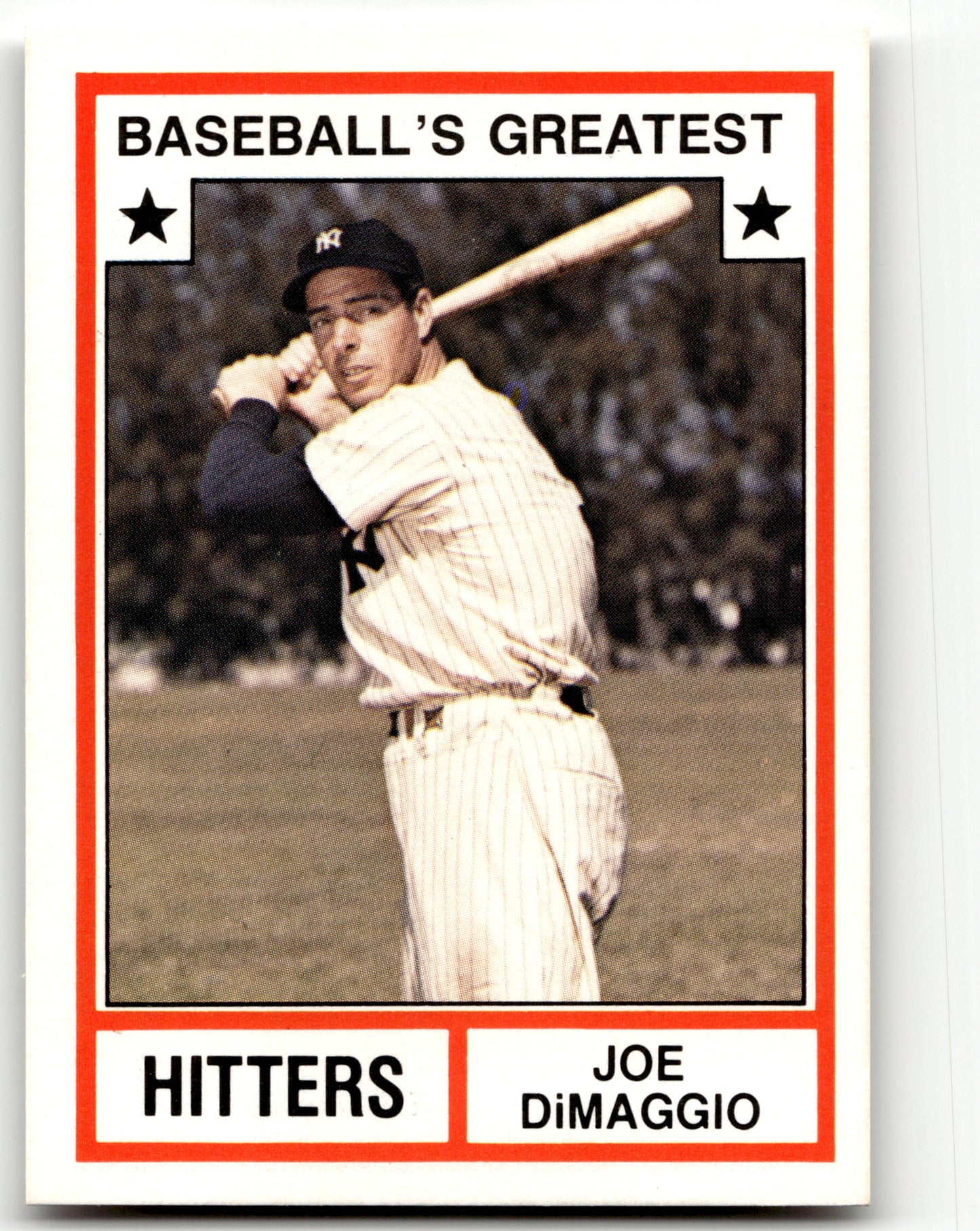 Joe DiMaggio - #3 - 1987 TCMA 1982 Greatest Hitters - TCMA