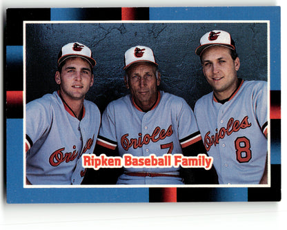 Ripken Baseball Family - #625b - 1988 Donruss - Donruss