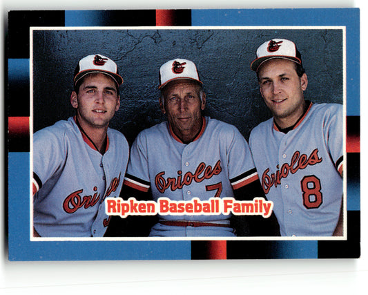 Ripken Baseball Family - #625b - 1988 Donruss - Donruss