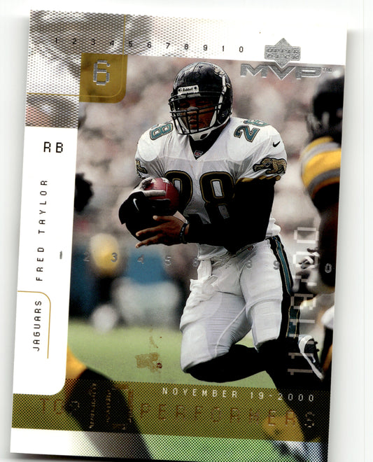 Fred Taylor - #TOP6 - 2001 Upper Deck MVP - Upper Deck