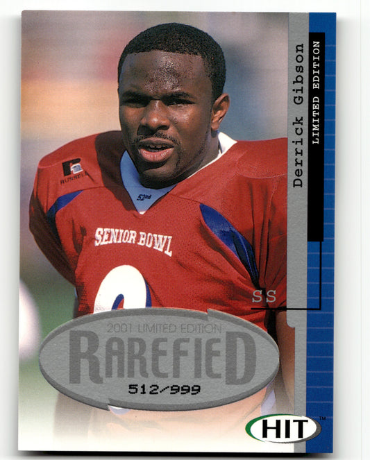 Derrick Gibson - #R18 - 2001 SAGE HIT - Sage