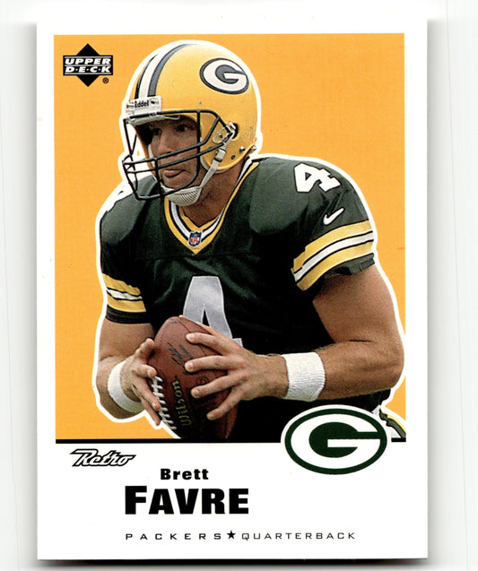 Brett Favre - #58 - 1999 Upper Deck Retro - Upper Deck