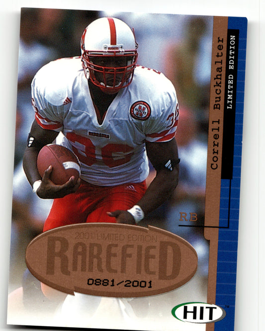 Correll Buckhalter - #R9 - 2001 SAGE HIT - Sage