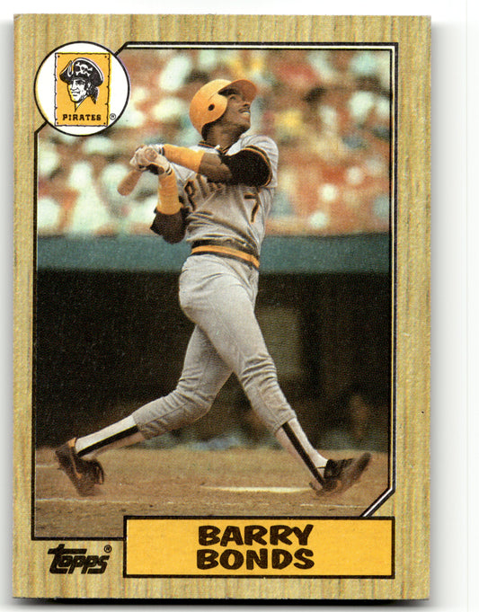 Barry Bonds - #320 - 1987 Topps - Topps