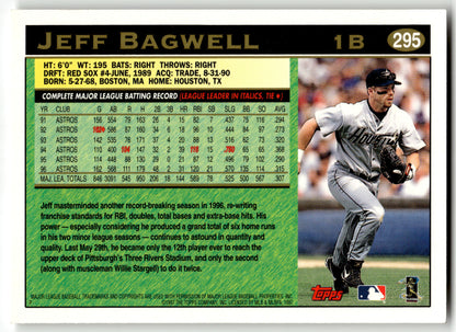 Jeff Bagwell - #295 - 1997 Topps - Topps