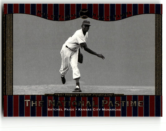 Satchel Paige - #74 - 2001 Upper Deck Hall of Famers - Upper Deck