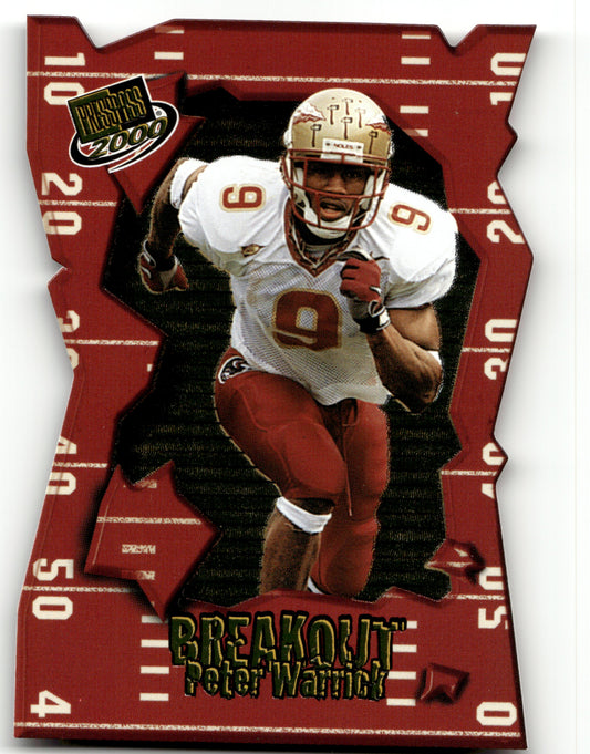 Peter Warrick - #BO1 - 2000 Press Pass -