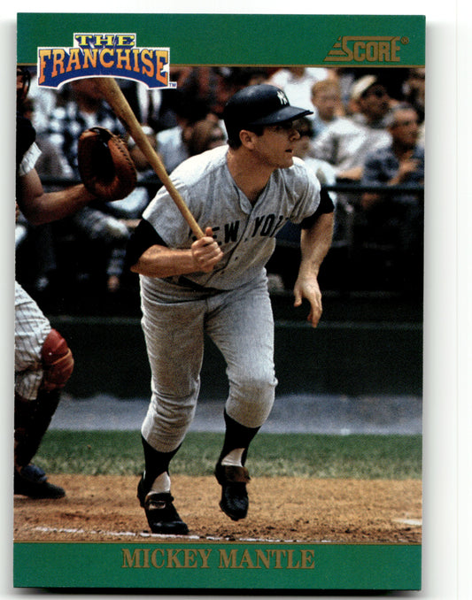 Mickey Mantle - #2 - 1992 Score - Score