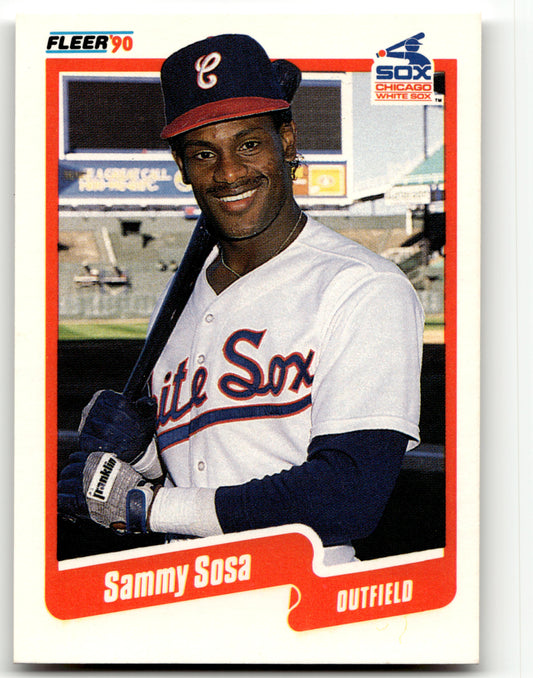 Sammy Sosa - #548 - 1990 Fleer Canadian - Fleer