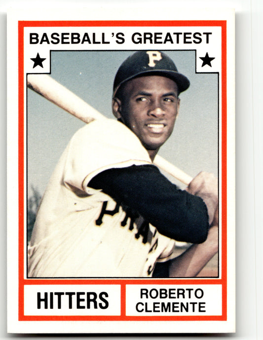 Roberto Clemente - #4 - 1987 TCMA 1982 Greatest Hitters - TCMA