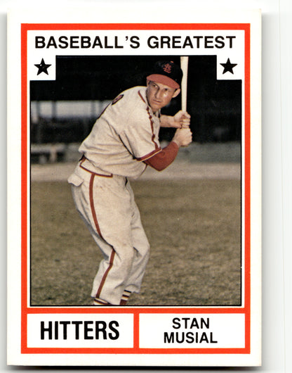 Stan Musial - #2 - 1987 TCMA 1982 Greatest Hitters - TCMA