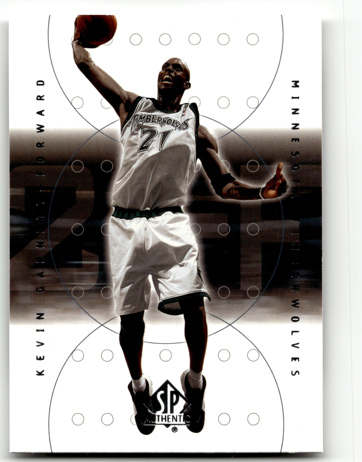 Kevin Garnett - #48 - 2000-01 SP Authentic -