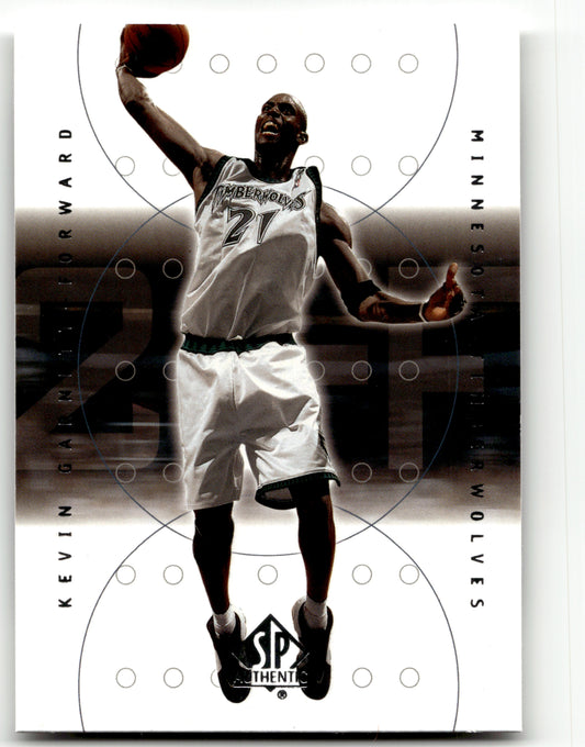 Kevin Garnett - #48 - 2000-01 SP Authentic -