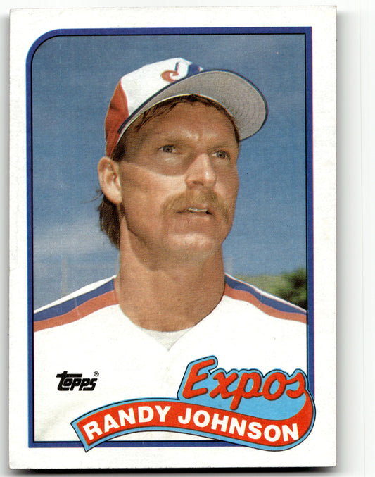 Randy Johnson - #647 - 1989 Topps - Topps