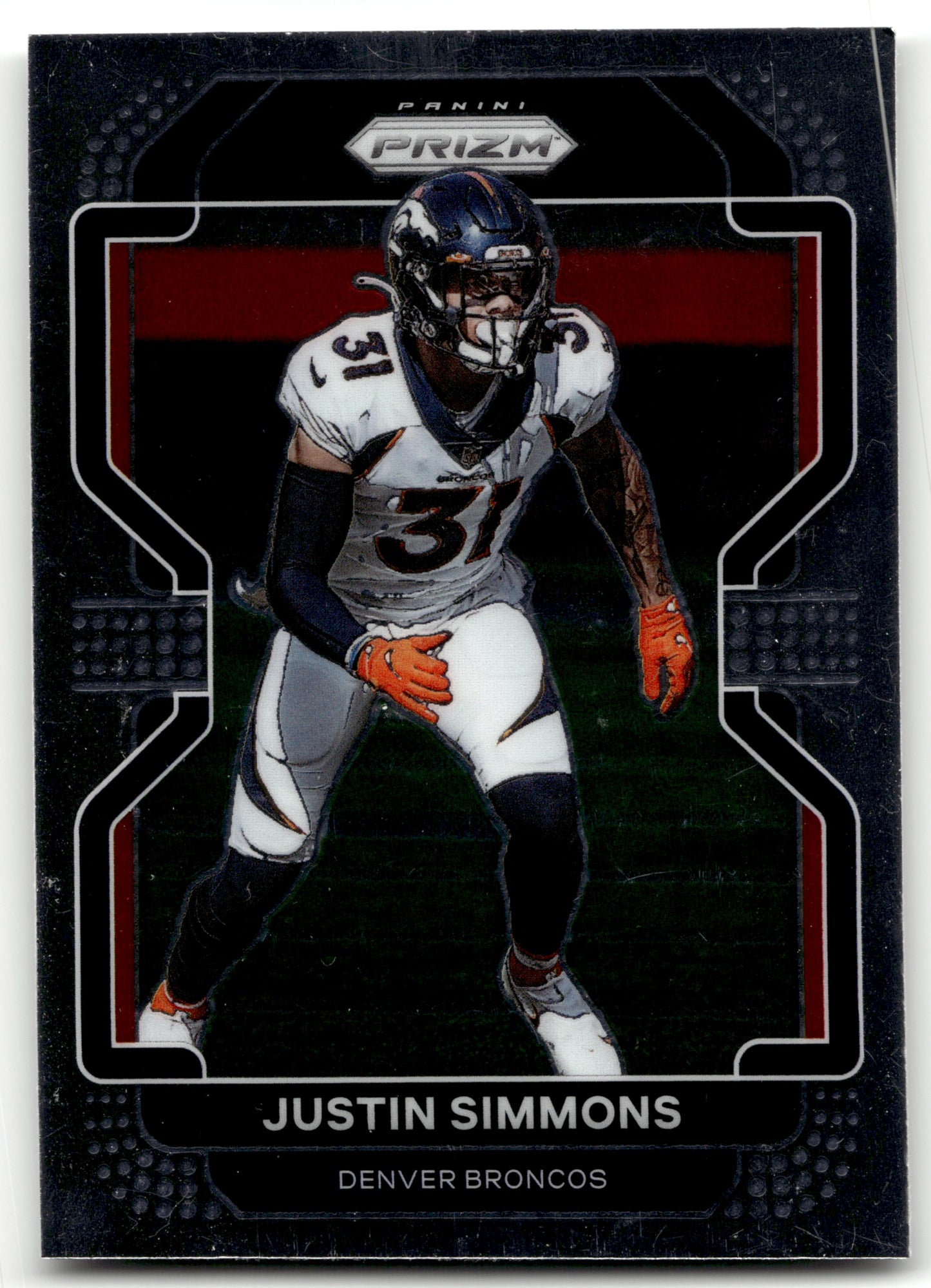 Justin Simmons - #205 - 2021 Panini Prizm - Panini