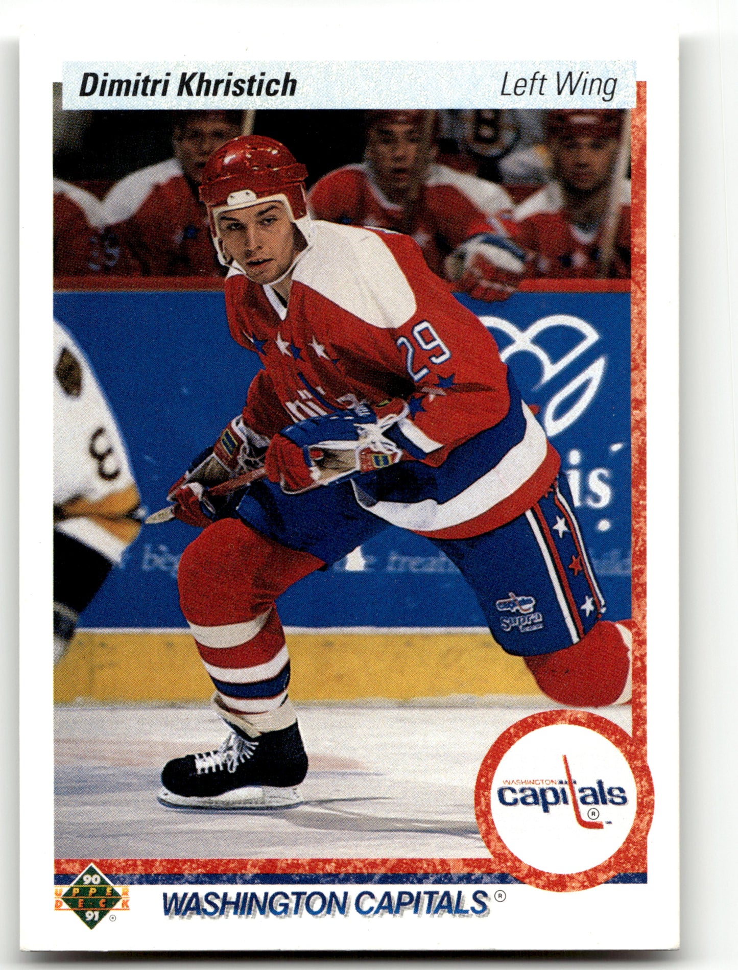 Dimitri Khristich - #537 - 1990-91 Upper Deck French - Upper Deck