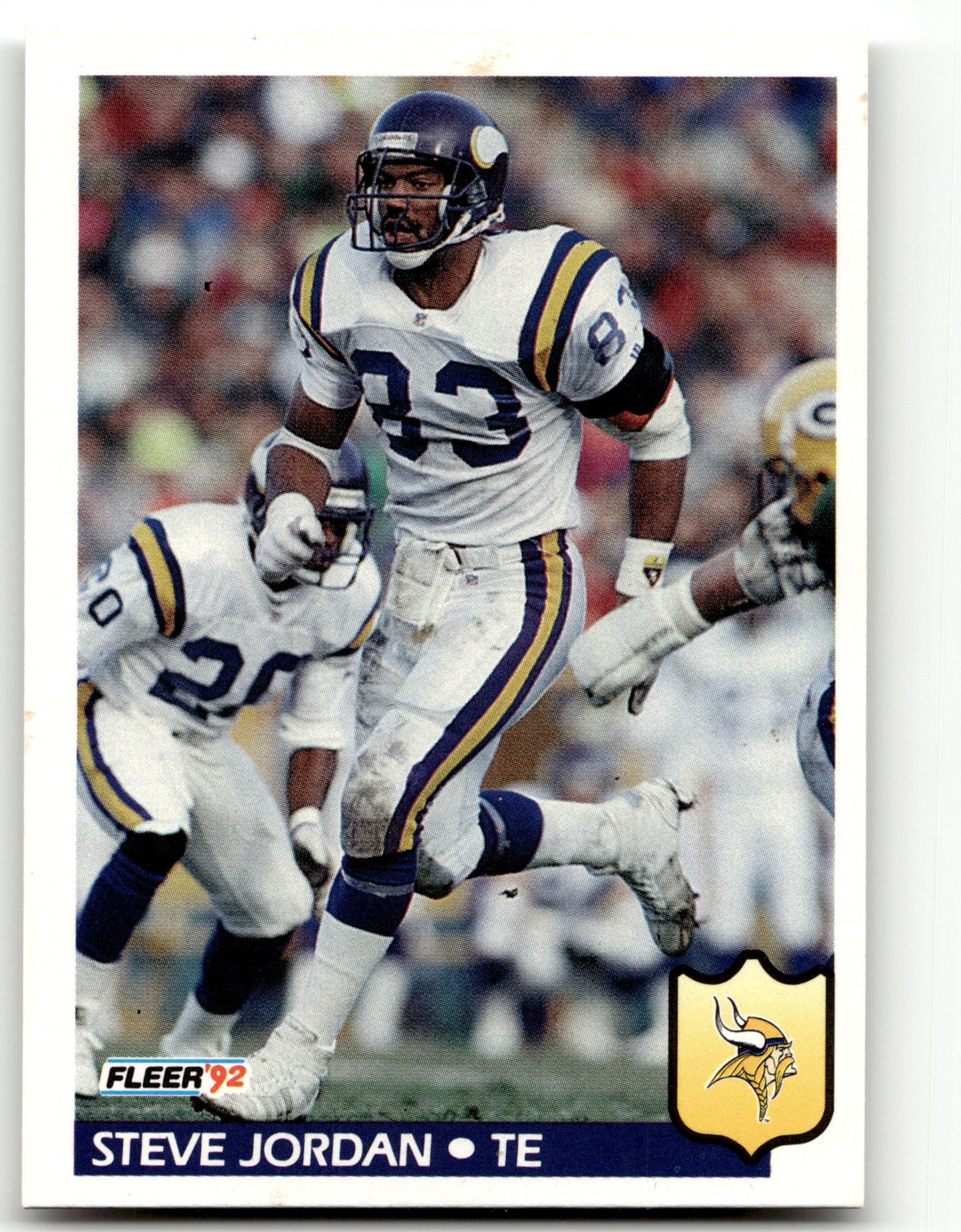 Steve Jordan - #246 - 1992 Fleer - Fleer