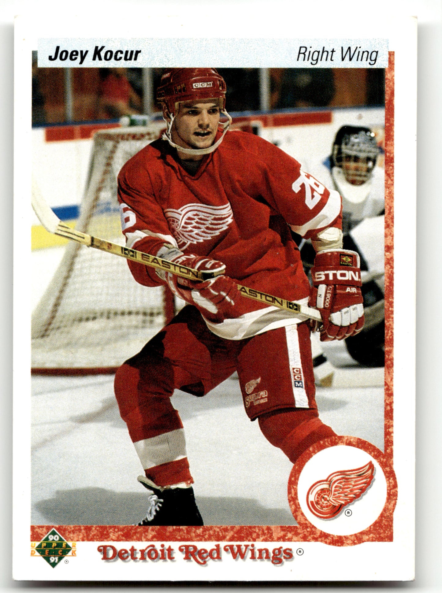 Joey Kocur - #411b - 1990-91 Upper Deck French - Upper Deck