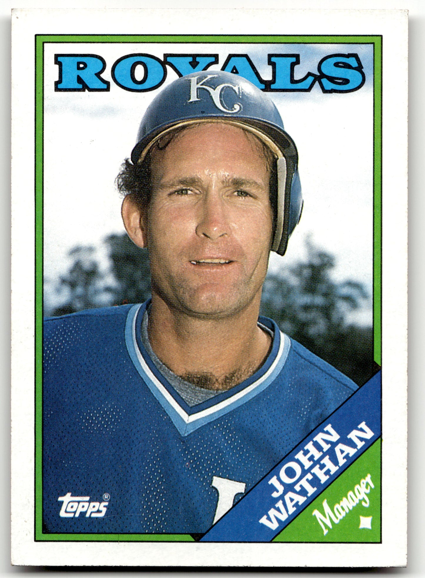 John Wathan - #534 - 1988 Topps - Topps