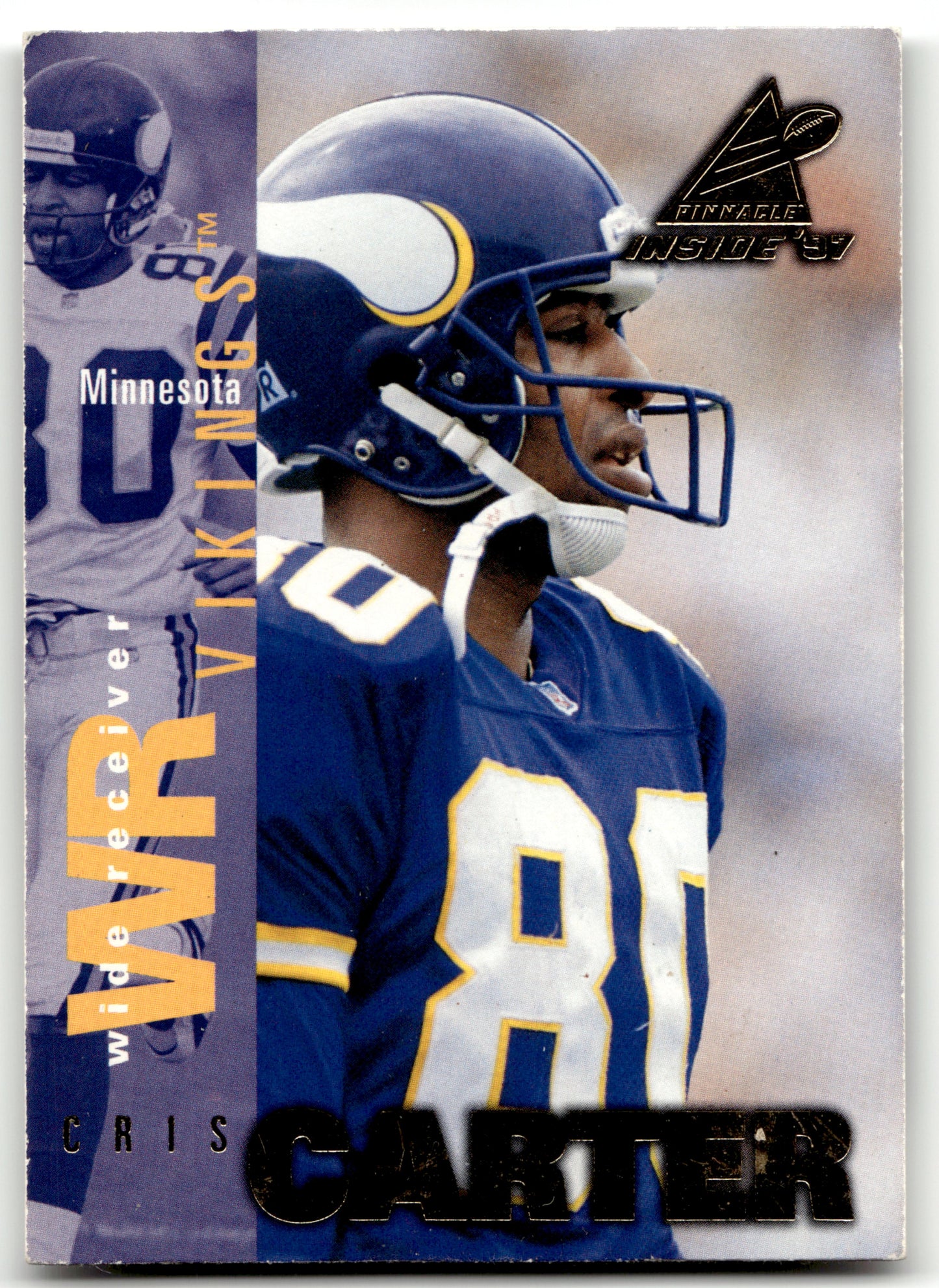Cris Carter - #70 - 1997 Pinnacle Inside - Pinnacle