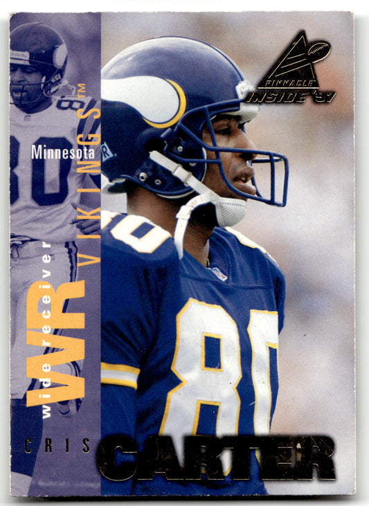 Cris Carter - #70 - 1997 Pinnacle Inside - Pinnacle