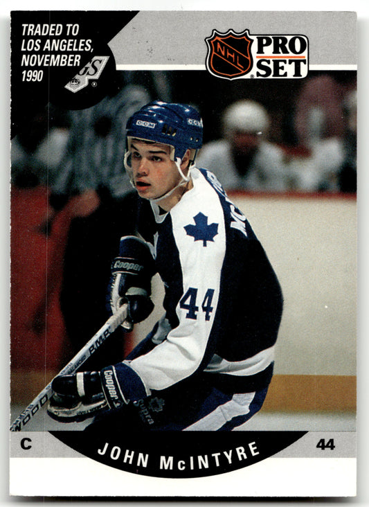 John McIntyre - #457 - 1990-91 Pro Set -
