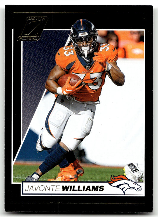 Javonte Williams - #30 - 2024 Panini Zenith - Panini