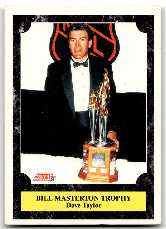 Dave Taylor - #435 - 1991-92 Score American - Score