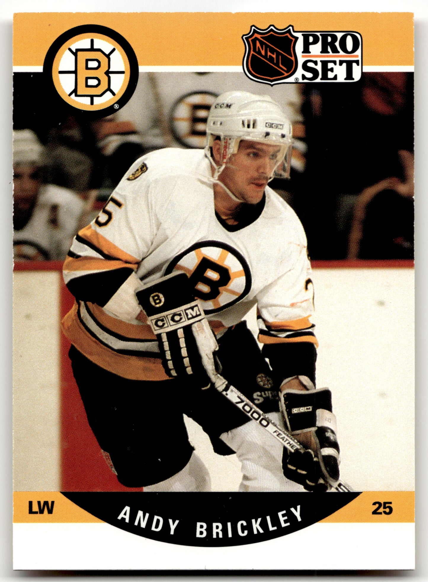 Andy Brickley - #406 - 1990-91 Pro Set -