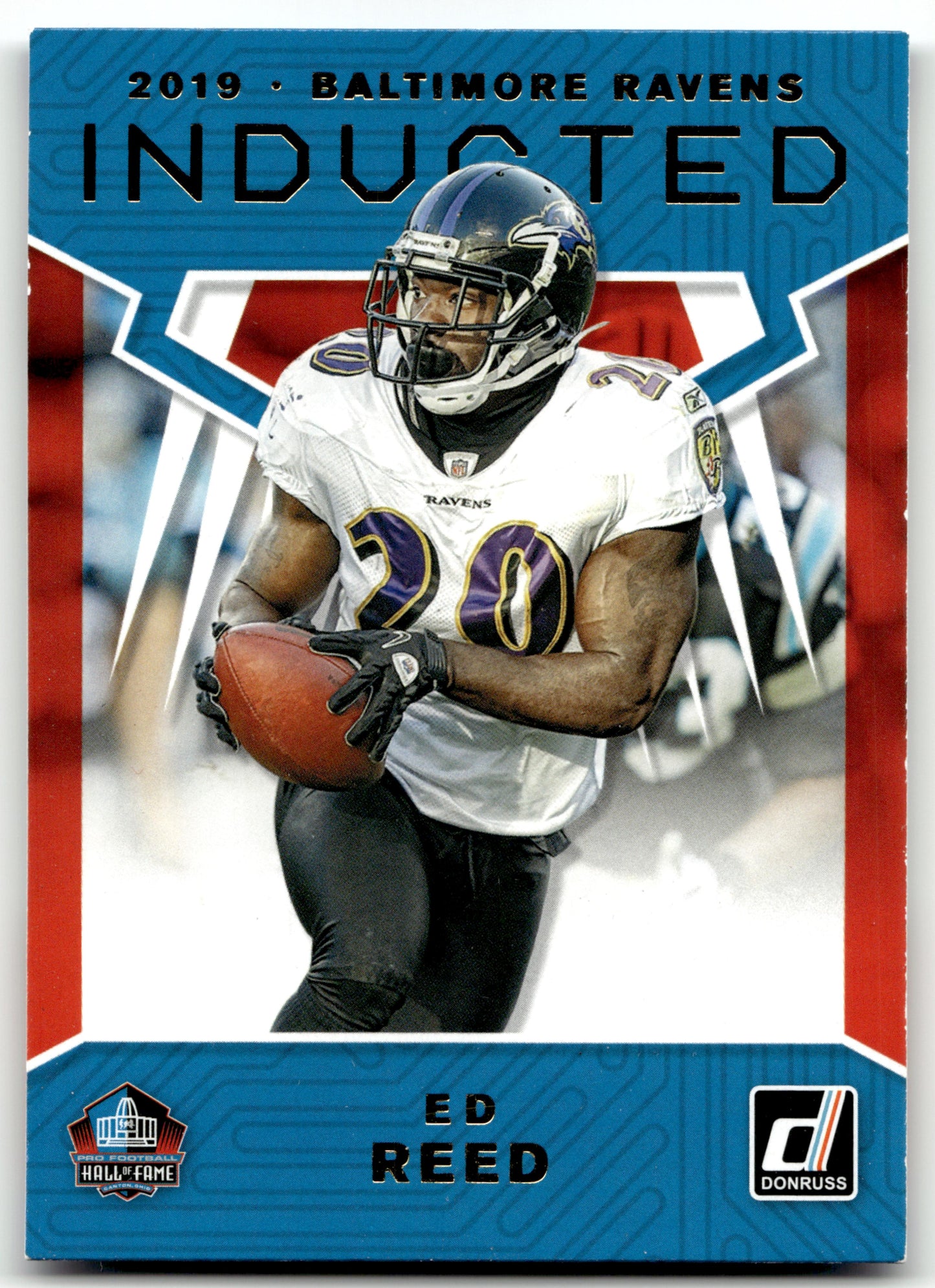 Ed Reed - #IN-1 - 2019 Donruss - Donruss