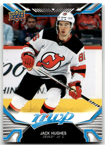 Jack Hughes - #9 - 2022-23 Upper Deck MVP - Upper Deck