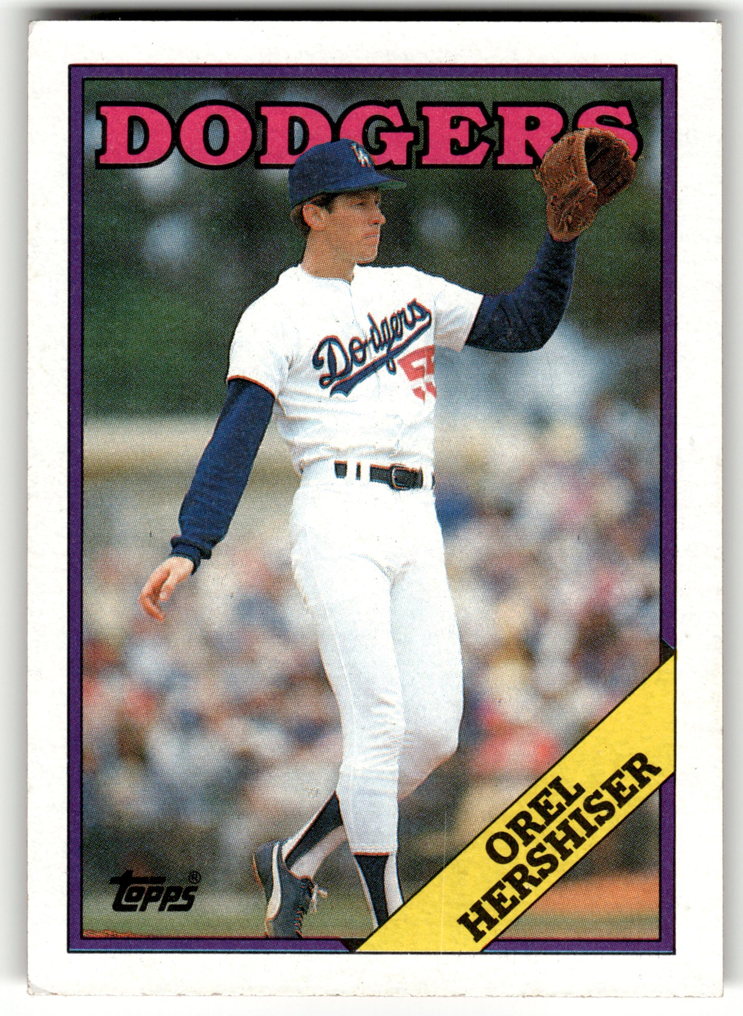 Orel Hershiser - #40 - 1988 Topps - Topps