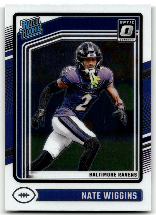 Nate Wiggins - #281 - 2024 Donruss Optic - Optic