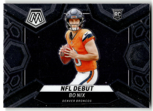 Bo Nix - #271 - 2024 Panini Mosaic - Panini