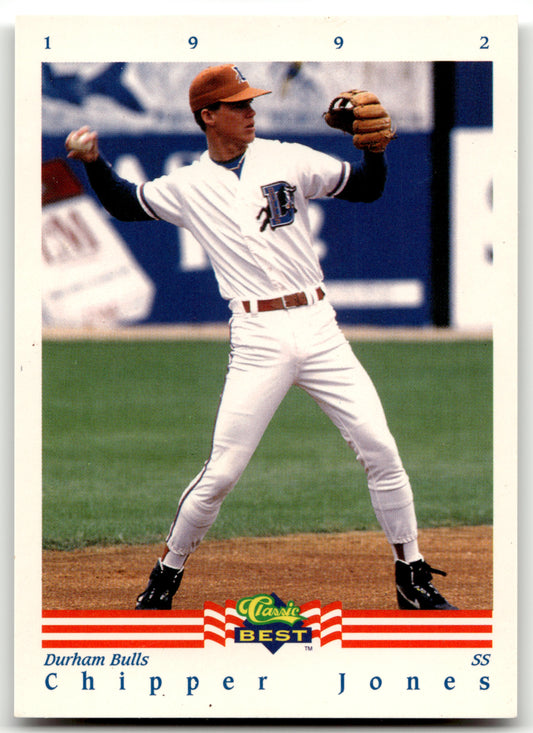 Chipper Jones - #93 - 1992 Classic Best -