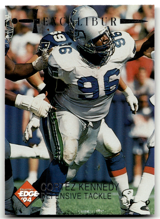 Cortez Kennedy - #71 - 1994 Collector's Edge Excalibur -