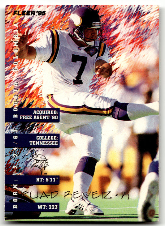 Fuad Reveiz - #242 - 1995 Fleer - Fleer