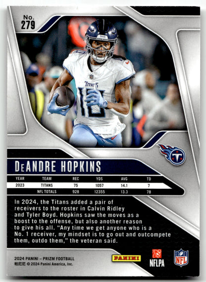 DeAndre Hopkins - #279 - 2024 Panini Prizm - Panini