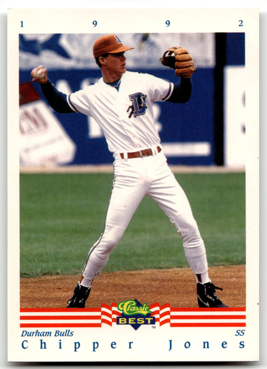 Chipper Jones - #93 - 1992 Classic Best -