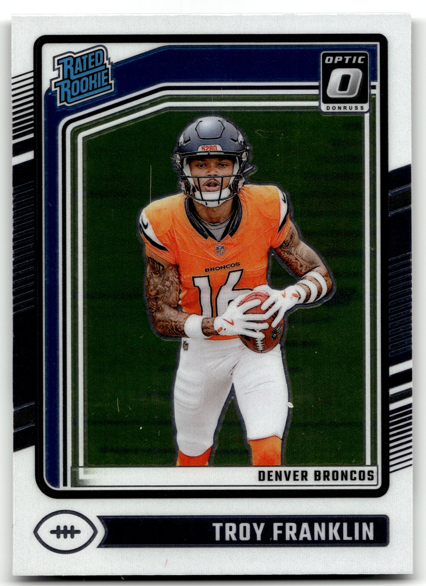Troy Franklin - #294 - 2024 Donruss Optic - Optic