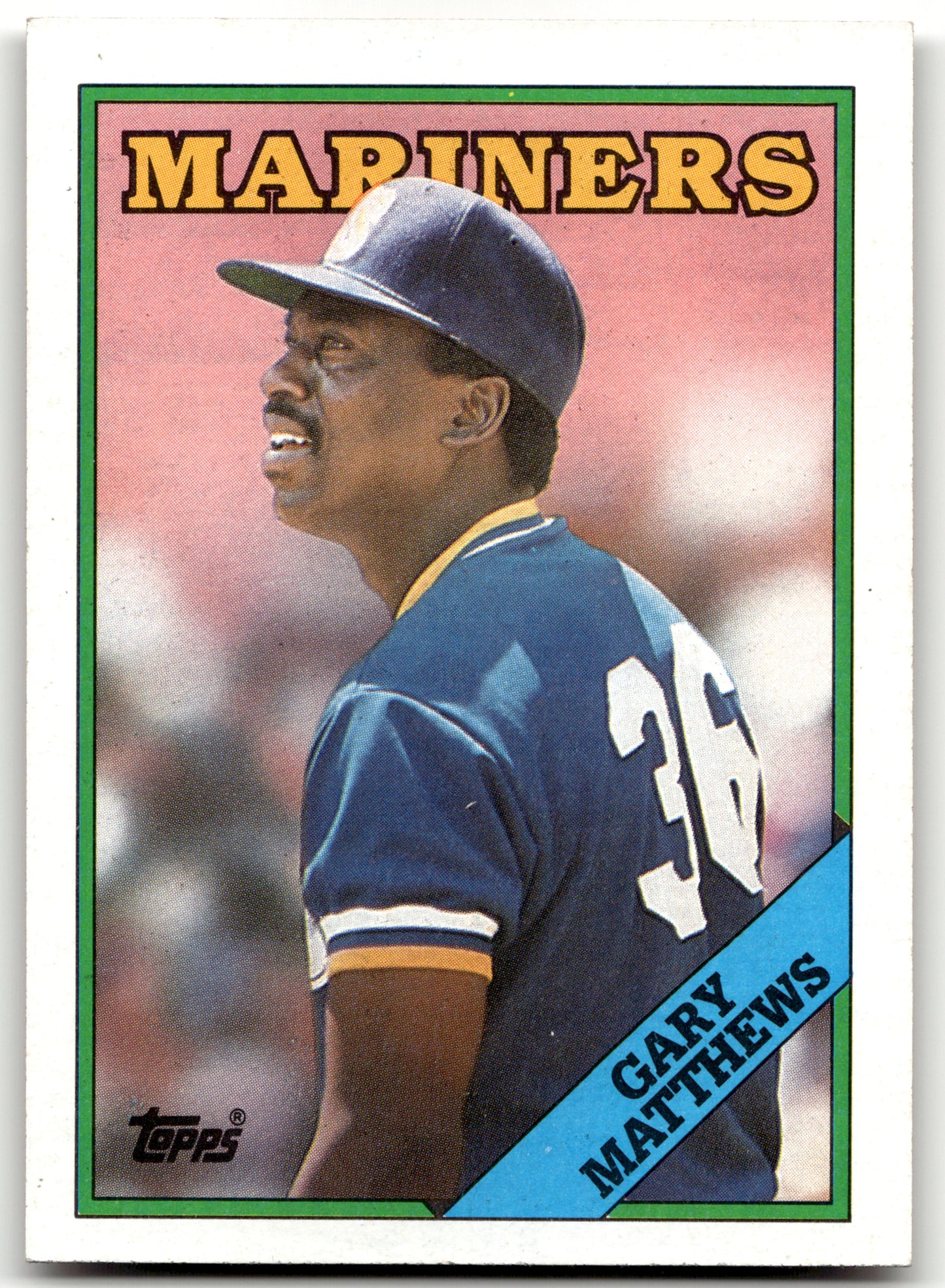 Gary Matthews - #156 - 1988 Topps - Topps
