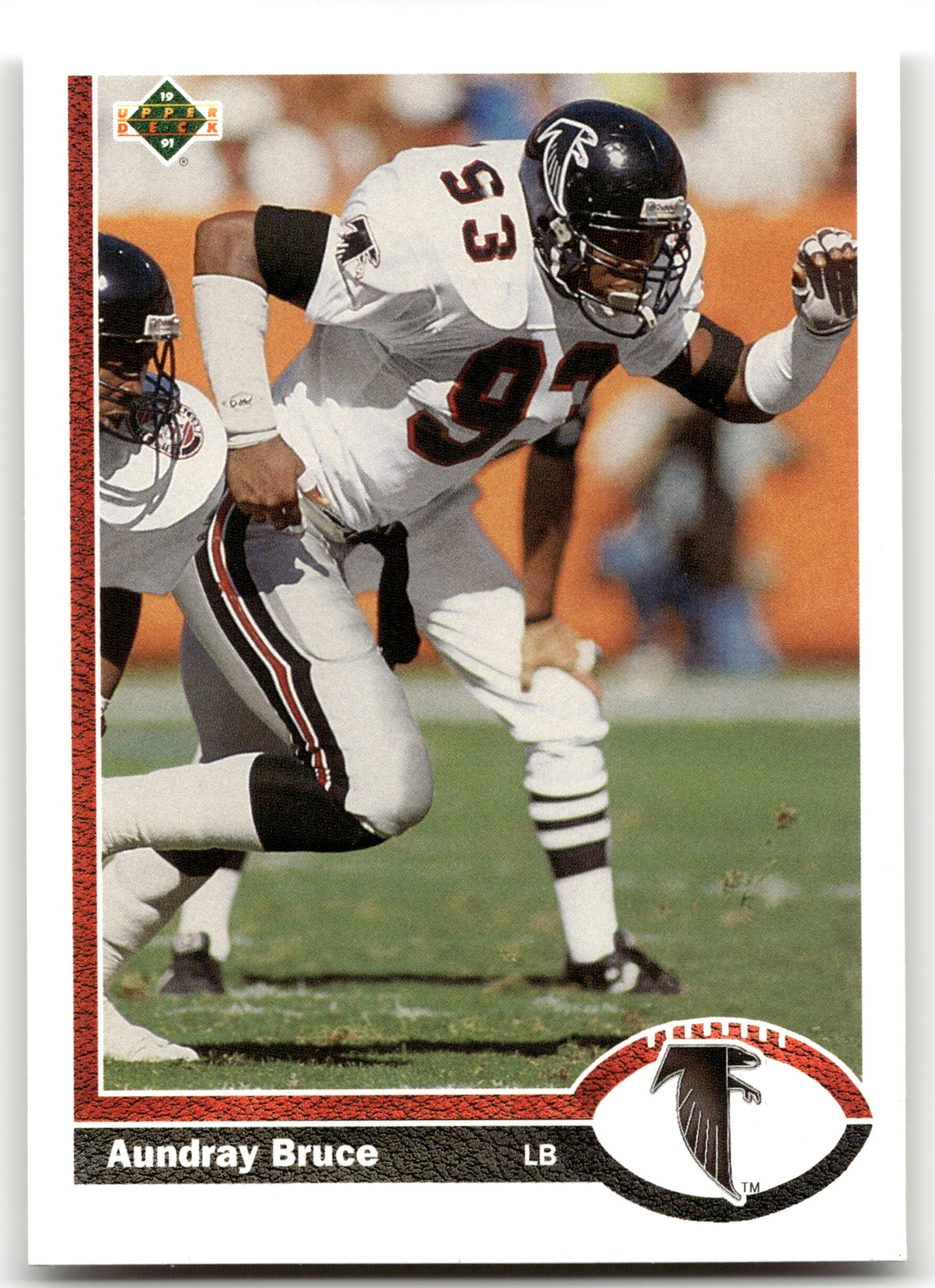 Aundray Bruce - #398 - 1991 Upper Deck - Upper Deck