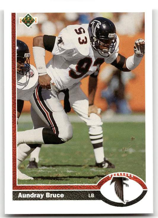 Aundray Bruce - #398 - 1991 Upper Deck - Upper Deck