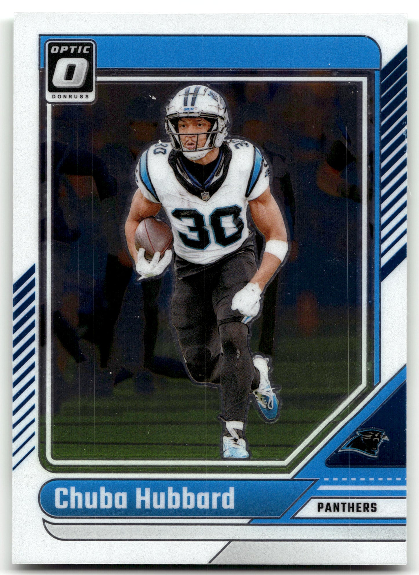 Chuba Hubbard - #28 - 2024 Donruss Optic - Optic