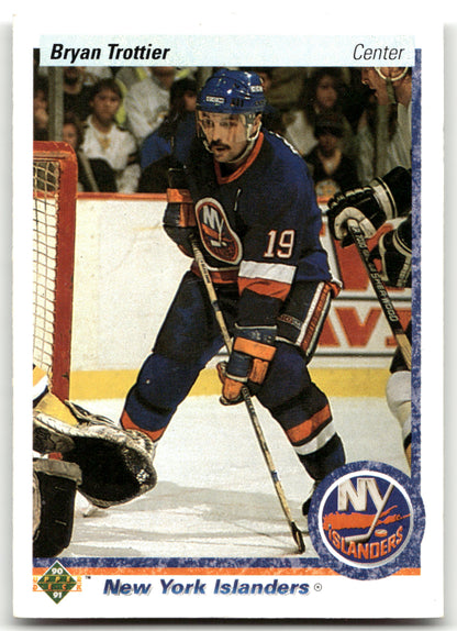 Bryan Trottier - #137 - 1990-91 Upper Deck French - Upper Deck
