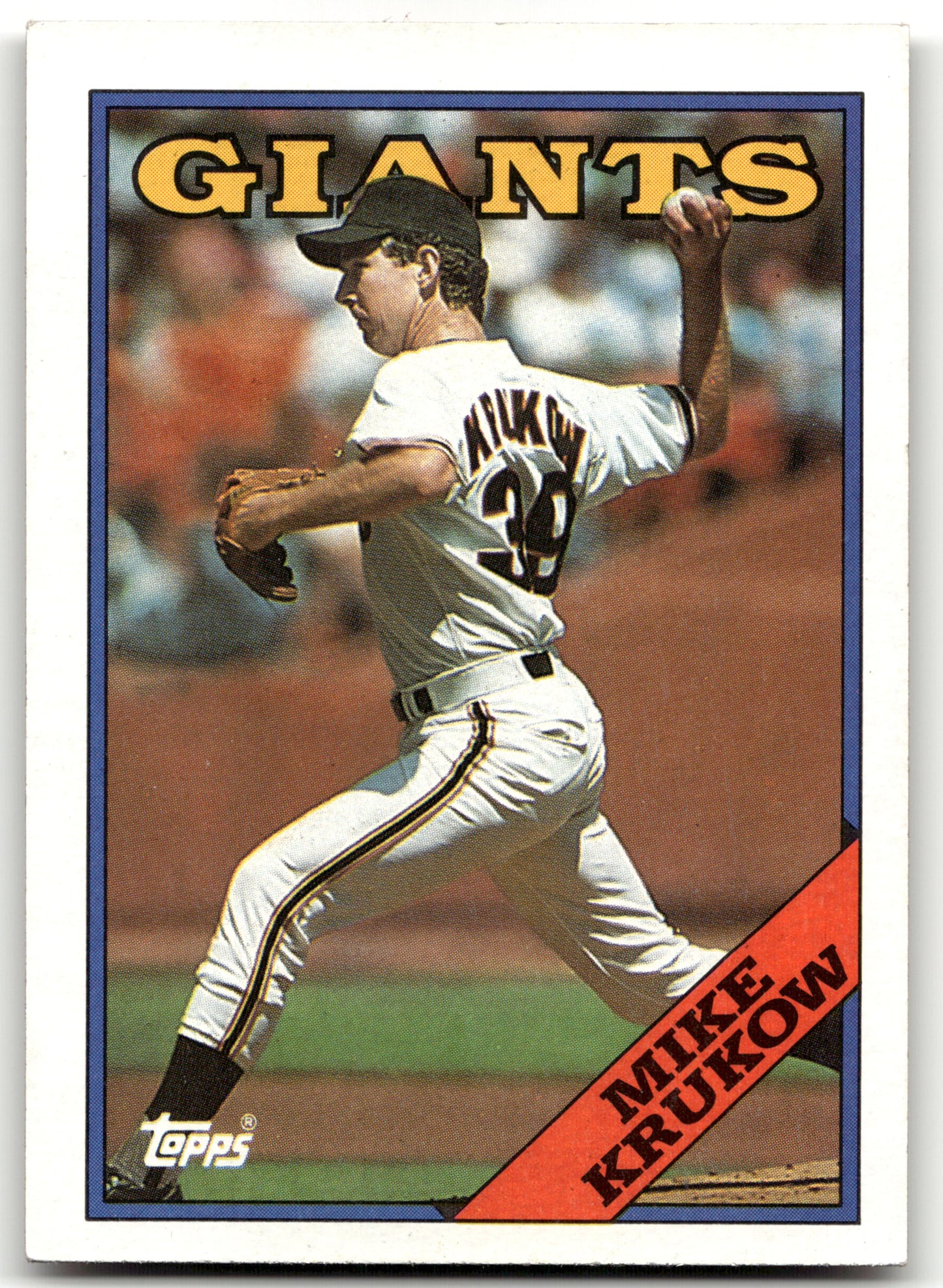 Mike Krukow - #445 - 1988 Topps - Topps