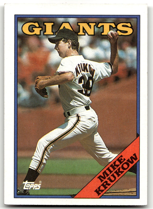 Mike Krukow - #445 - 1988 Topps - Topps